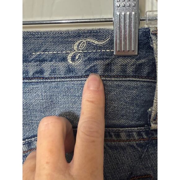 Earnest Sewn x Lacoste KYRRE Jeans 31 Made in USA Collab Street Style Y2K - Picture 8 of 13